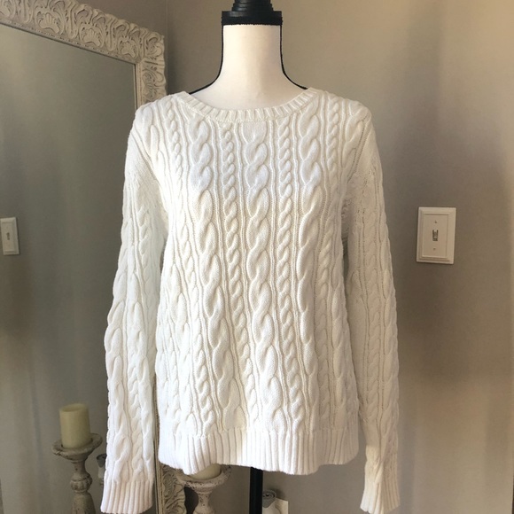 Lands' End Sweaters - Land’s End Cable Knit Sweater